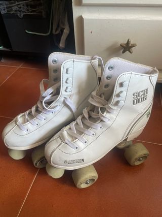 Patines en línea In-School blancos