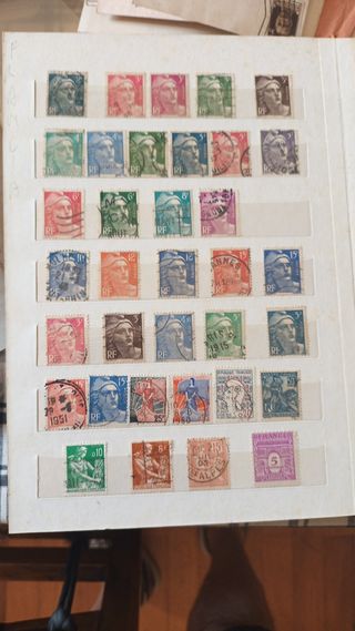 Francobolli Francia: Collezione