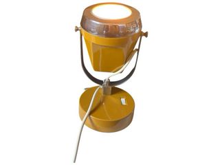 Lampada Space Age Italiana Metallo Senaps