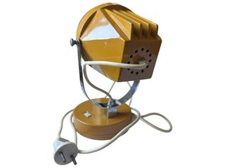 Lampada Space Age Italiana Metallo Senaps