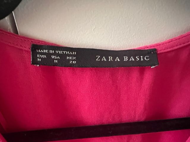 Top rosa Zara - Talla M