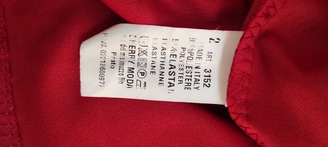 Vestito rosso - taglia unica