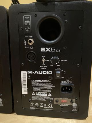 Altavoces M-Audio BX5 - Estudio