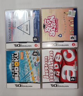 4 Juegos Nintendo DS Educativos