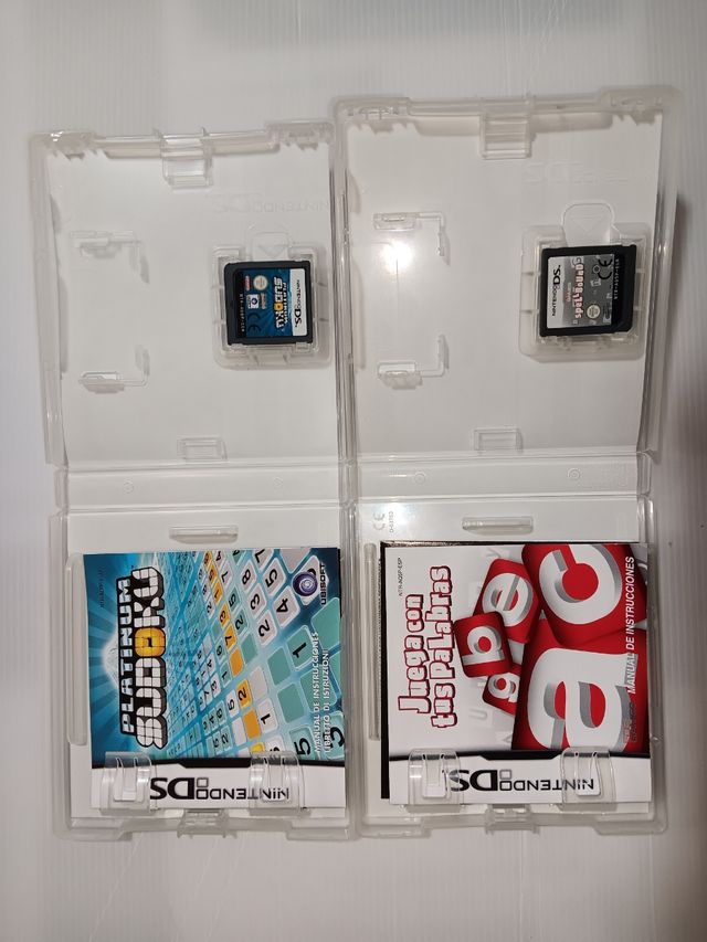 4 Juegos Nintendo DS.