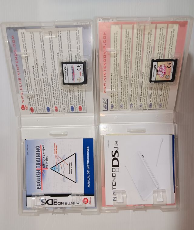 4 Juegos Nintendo DS.
