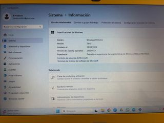 Portátil Acer - Windows 11 12gb RAM 222GB SSD