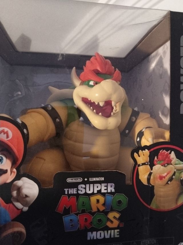 Bowser Super Mario Bros. Movie Juguete Jakks