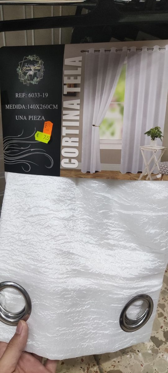 Cortinas 140x260cm
