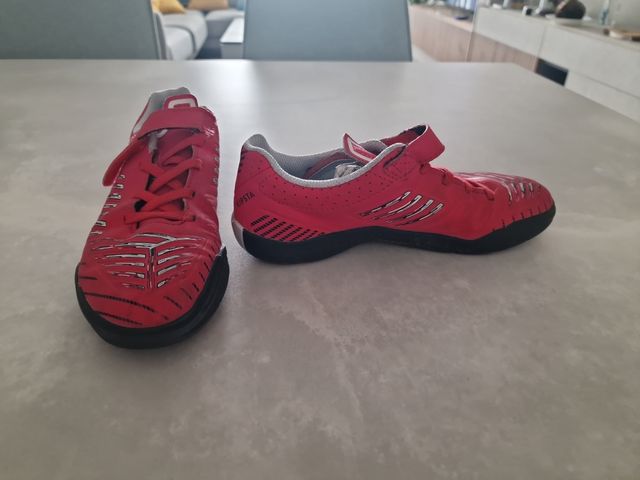 Zapatillas Kipsta niño 34 rojas