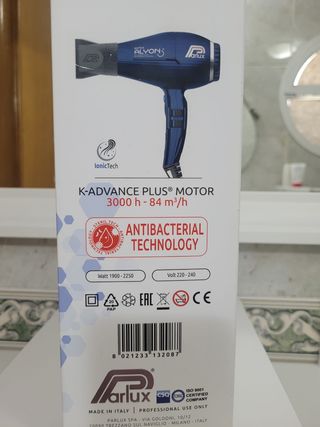 Secador Parlux Alyon Azul - 1900-2250W