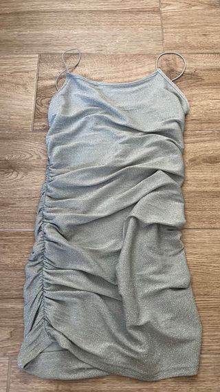 Vestido Shein verde brillante