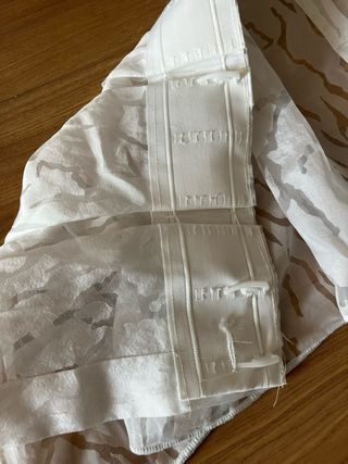 Visillo blanco - Cortina