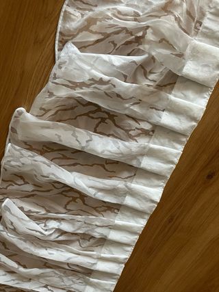 Visillo blanco - Cortina