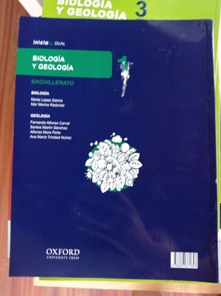 Inicia Biología y Geología 1.º Bach.Nuevo. OXFORD.