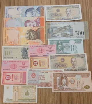 Colección de Billetes del Mundo