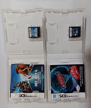 2x Nintendo DS: Ice Age 4 & Cars 2