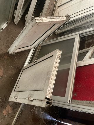 Puertas Aluminio Blanco
