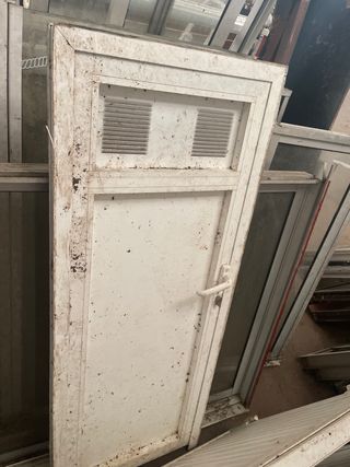 Puertas Aluminio Blanco