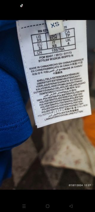 Vestito Guess plissettato blu