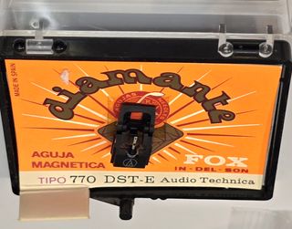 Aguja tocadiscos FOX 770/917 DST- ELÍPTICA/DIAMANT