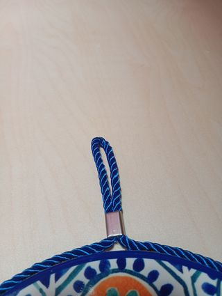 Sottopentola Ceramica Blu Arancio