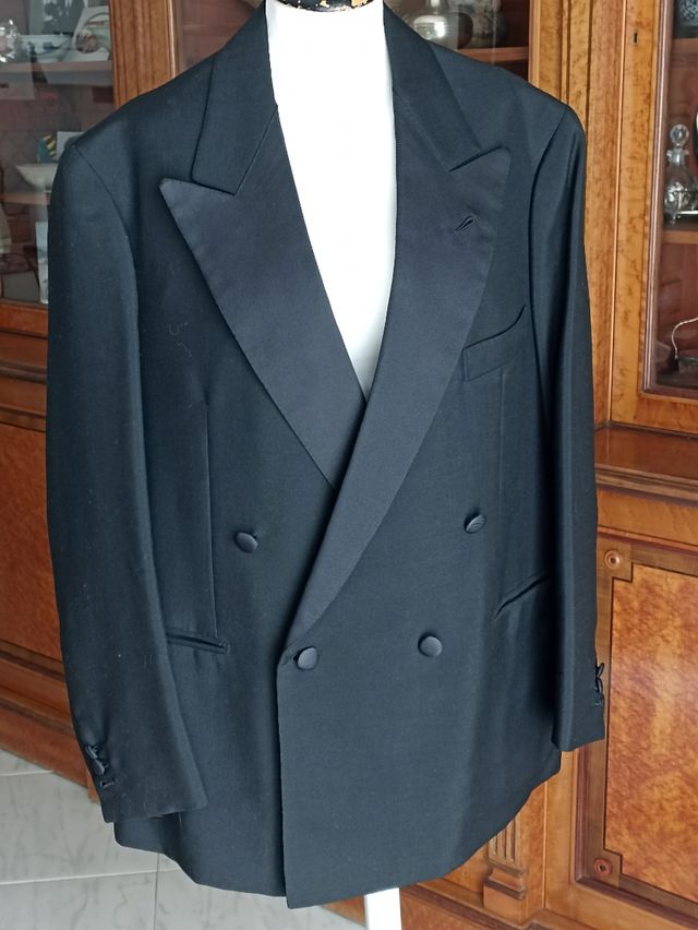 Smoking nero doppiopetto uomo