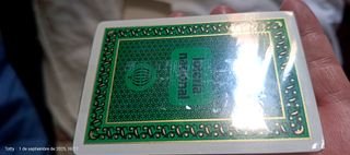 Naipe Lotería Nacional antiguo