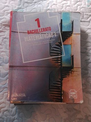 Matemáticas I. Bachillerato Anaya