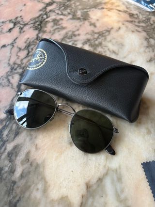 Ray-Ban Round Metal: Gafas Grises