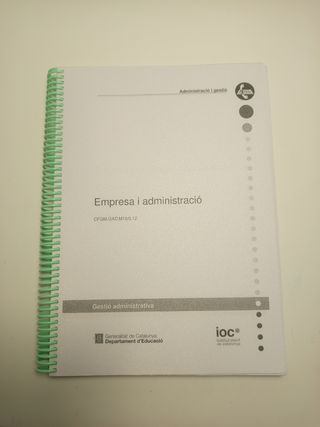 Temari Empresa i Administració CFGM GAD (IOC)