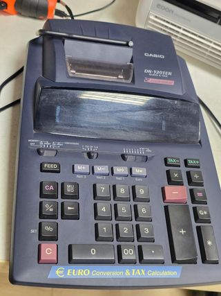 Casio DR-520TER: Impresora Calculadora