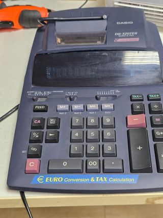 Casio DR-520TER: Impresora Calculadora