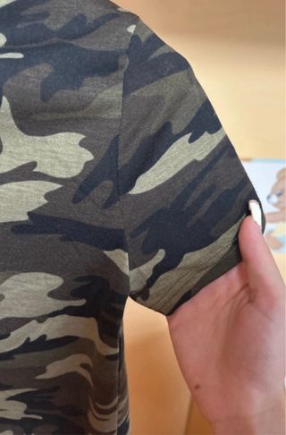 Camiseta militar verde oliva
