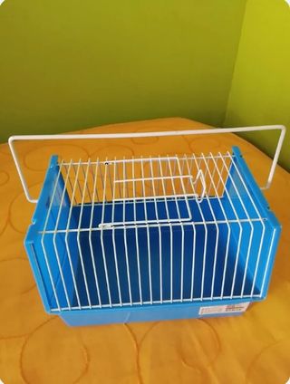 Jaula para animales pequeña azul roedor roedores