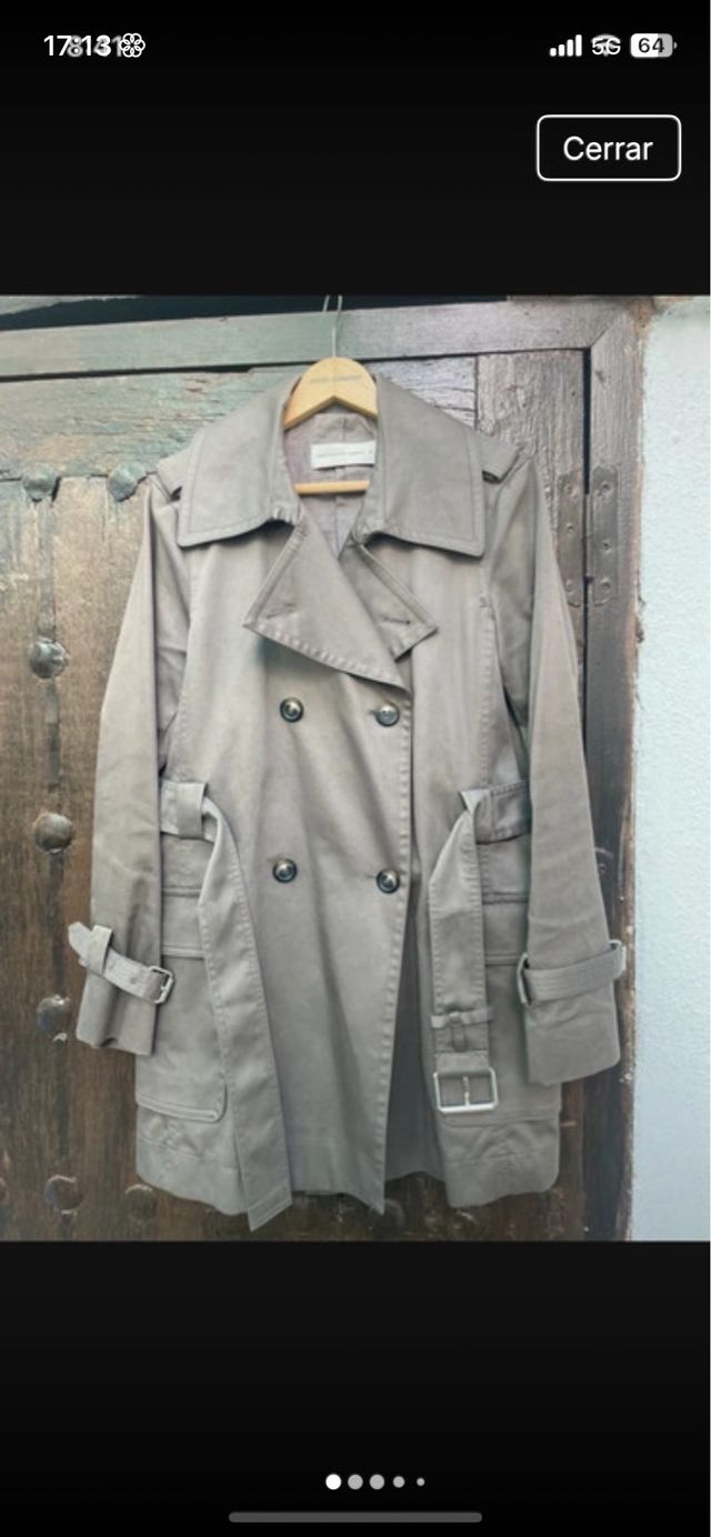 Gabardina beige Purificación García