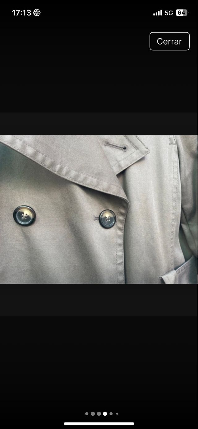 Gabardina beige Purificación García