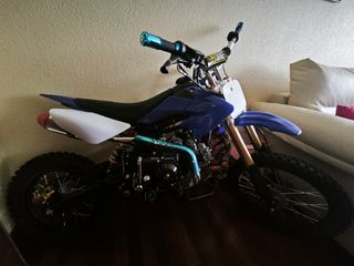 Motocross 110cc azul a gasolina