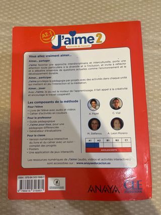 libro de france,  anaya 