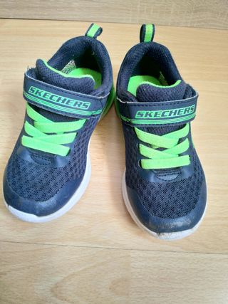Zapatillas Skechers Microspec Max niño talla 24