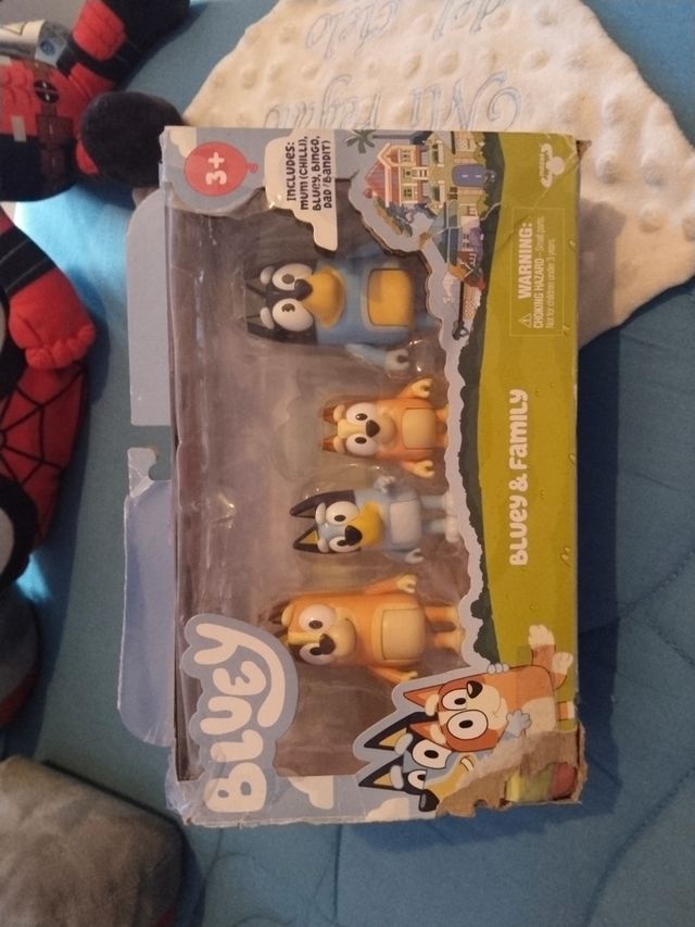 Bluey y familia - figuras