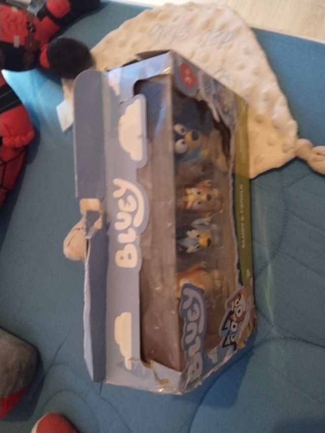 Bluey y familia - figuras