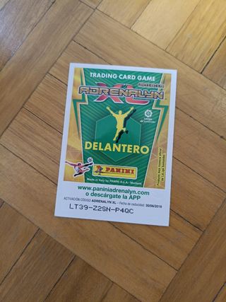 Cromo Messi Balón de Oro 10