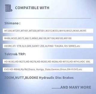 Kit purgado frenos para Shimano
