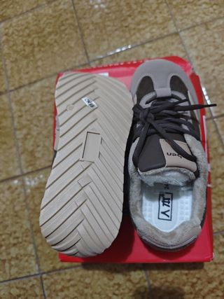 Scarpe Renben beige e marrone