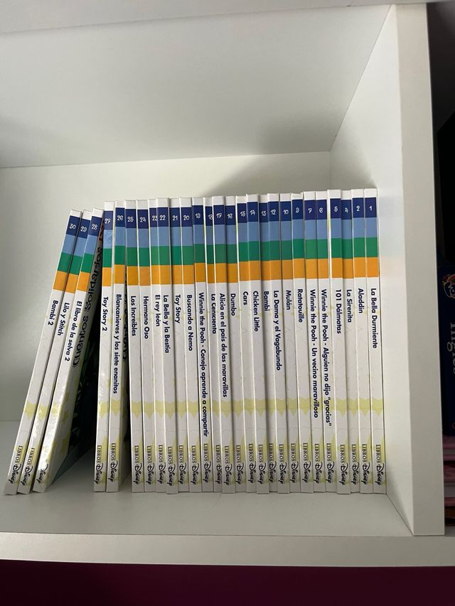 Colección 27 libros Disney