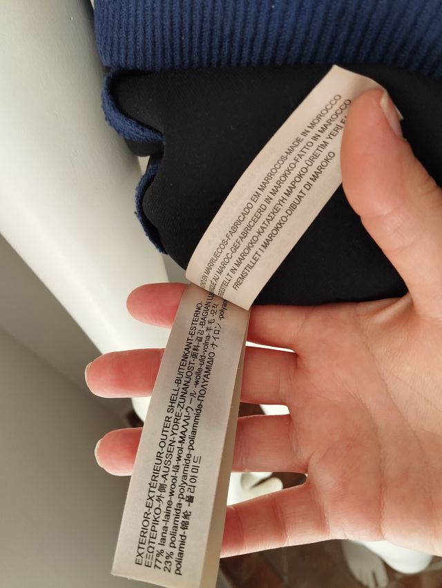 Vestido Massimo Dutti azul - Talla M