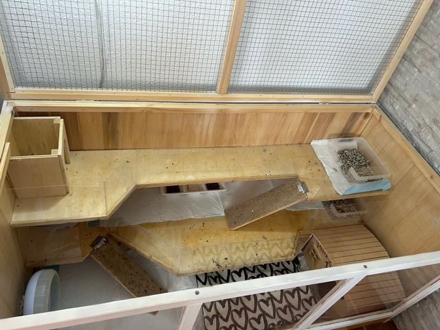 Jaula roedores 3 plantas