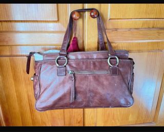 Bolso Pikolinos Piel marrón