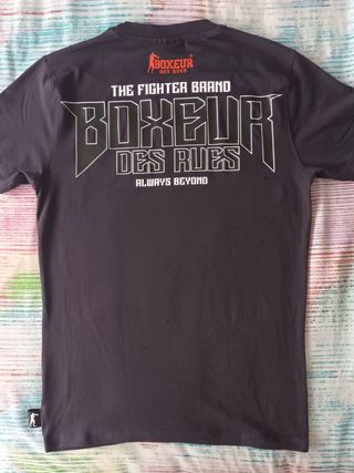 Camiseta Boxeur des Rues negra